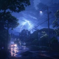 Calm Meditation Therapy、Relax Rain、Fahda Mohamed - Tranquility in the Thunder's Power