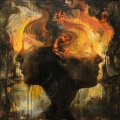 sonidotopía、Sonidos de fuego de llamas celestiales、Ondas cerebrales de latidos binaurales - Ola De Calor Pulsante