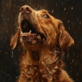 Música para acalmar cachorro、Lluvia Relajante、Universo De Latidos Binaurales - Suaves Olas De Perro