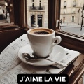 George Laffitte、Les Petits Parisians、Jo Courtin - La journée commence avec une tasse de café
