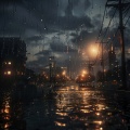 Mouni Mantra、When It Rains In California、Stress Relief Therapy Music Academy - Peace in the Rain's Gentle Commotion