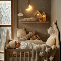 Música Para Dormir Inspirada En El Espacio、Lluvia Para Dormir Mejor、Estrellas Durmientes - Canciones De Cuna Tranquilizantes Con Lluvia