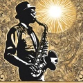 Ambiance jazz sexy au saxophone: Jazz lounge romantique pour les amoureux, saxophone doux, dîner aux chandelles