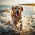 Biblioteca de música para perros、Sonidos de corrientes de agua blanda、Adriana Szuster - Revuelta De Los Perros En El Río