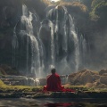 Música de meditación tranquila、Sonidos de agua dulce、Tibetanos en Ladakh - Armonía Del Agua Zen