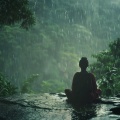 Vibraciones De Meditación Con Lluvia: Melodías Pacíficas