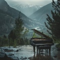 Lluvia Binaural Refrescante Para La Calma Natural