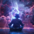 Meditation Music Masters、Rain Hard、Isotopic Dreams - Thunder's Path to Calm