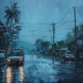 Cultura musical para dormir、Sonidos de lluvia para ayudar a dormir、Música del domingo por la noche - Paz Del Trueno En La Noche