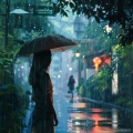 Modo Relajante、Lluvia relajarse、Música de jardinería - Melodías en la Lluvia: Paz Interior