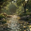 River Flow Meditation for Mindful Relaxation