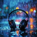 The Nature Soundscapes、Golden Drops、The Amnesias - Drumming Showers Sound
