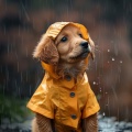 RW Cachorro durmiendo、Bucle de lluvia、Feliz tarde musica - Desfile De Perros Bajo La Lluvia