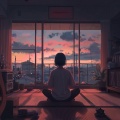 Meditate Sleep Relax、Instrumental Beats Collection、LOA Background Music - Zen Reflection in Calm Loops