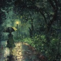 Universo de música de meditación、Relajación Lluvia Meditación、Maestro Zen - Lluvia Zen Con Vibración