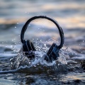 Waterfall Melodies: Cascading Music Notes