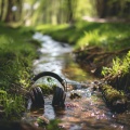 River's Melody: Music along the Water's Path