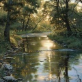 Meditación、Ciencia del Agua、Reiki para animales - Corrientes Tranquilas Bajo Cielos Despejados