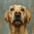 Música de relajación para perros、Mago de la melodía animal、Día azul - El Suave Toque De La Lluvia Para La Tranquilidad Del Perro