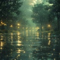 Sonido de la naturaleza para dormir、Quedarse durmiendo con ruidos de gotas de lluvia、Sintropía - Soñando Bajo La Lluvia