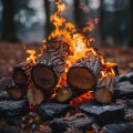 Calma De Meditación: Paisajes Sonoros De Fuego Calmo