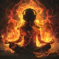 Ahanu Om Chant、Fireplace Relax、Mind Conception - Fire's Yoga Calm