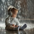 Newborn Baby Song Academy、Calming Rain、Zen Moon - Lullaby Journey Rain Sleep