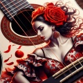 Cute Melody、Rhythms of Spanish Music、Whispers of Flamenco Strings - Street Dance (Spanish Guitar Version)