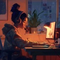 Lofi Study Space: Concentration Chords