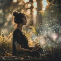 Calm Meditative Music、Meditation Music For You、Concentration Focus - Meditation’s Deep Hum