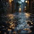 Soothing Rain Melodies: Music for Cats
