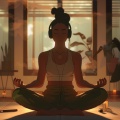 Meditative Lofi、Meditation Music、Calming Meditation - Lofi Calm Pattern