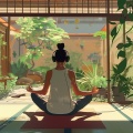 Yoga Playlist、Peaceful Lofi Tracks、Yoga Meditation Music - Harmonic Balance Yoga