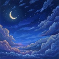 Relajación Meditación Dormir、Ruido de fondo de sueño profundo、Ruidos de Dormir y Ruido de Terapia de Relajación Calmante - Murmullos Suaves De La Noche Iluminada Por La Luna