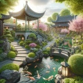 Temple Gardens (A Journey Through Oriental Tranquility)