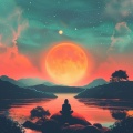 Alpha Waves Meditation、Binaural Beats Sleeping Music、Healing World - Reflective Spiritual Calm Tunes