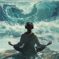 Yoga Meditation Playlist、Between Waves、Colateral Commons - Asana's Ocean Rhythm