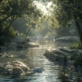 Ocean Waves for Meditation、Waterfall Sound、Oasis of Meditation - Reflective Water Meditation Tones