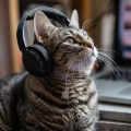 Musicoterapia para cachorros、Grabaciones de naturaleza 4D、Hermosos sonidos de la naturaleza - Arroyo Silencioso Para La Contemplación Gatuna
