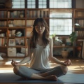 Música curativa de chakras、Felicidad de la música de yoga、Hatha Yoga Maestro - Melodía De Yoga Que Fluye