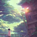 蓝天白云4796 - 想你啦