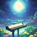 笑看人生-李本恩 - 夜空中最亮的星-钢琴版 (钢琴版)