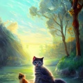 漓畔清梦 - 想做你的小猫咪