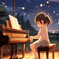 小鑫歌 - 吻雨 (纯音乐)