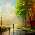 小山顶的歌 - 微风细雨