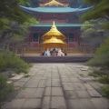三仟猴爵 - .少林寺山门赋