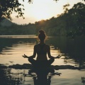 La biblioteca de la lluvia、Río armonía、Sonidos de la laguna azul tropical - Flujo Vibracional De Meditación