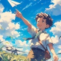 萌醋吖 - 我的纸飞机 (释怀版)