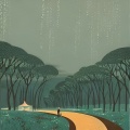 闻鸡起舞 - 画雨