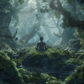 Memoria Linda、Ruido brillante para la meditación、Ruido Blanco Para Meditación Profunda - Suavemente Sintonizado Con La Paz Interior